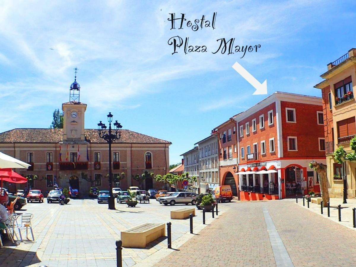 Hostal Plaza Mayor Hotel Carrion De Los Condes ภายนอก รูปภาพ